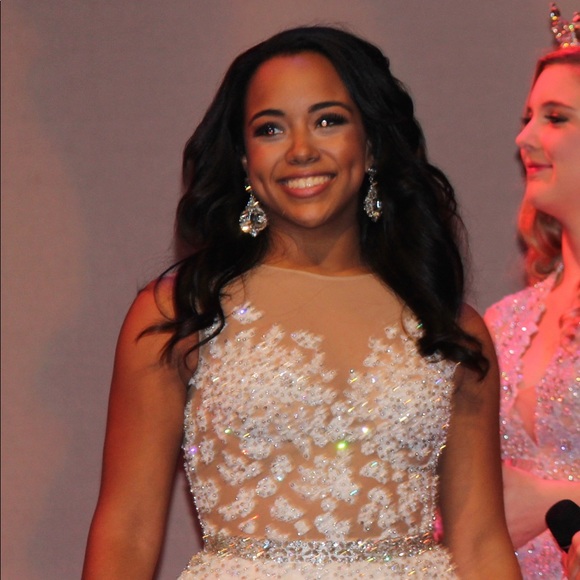 Custom White Gown from Regalia Magnificent Apparel - Picture 4 of 5